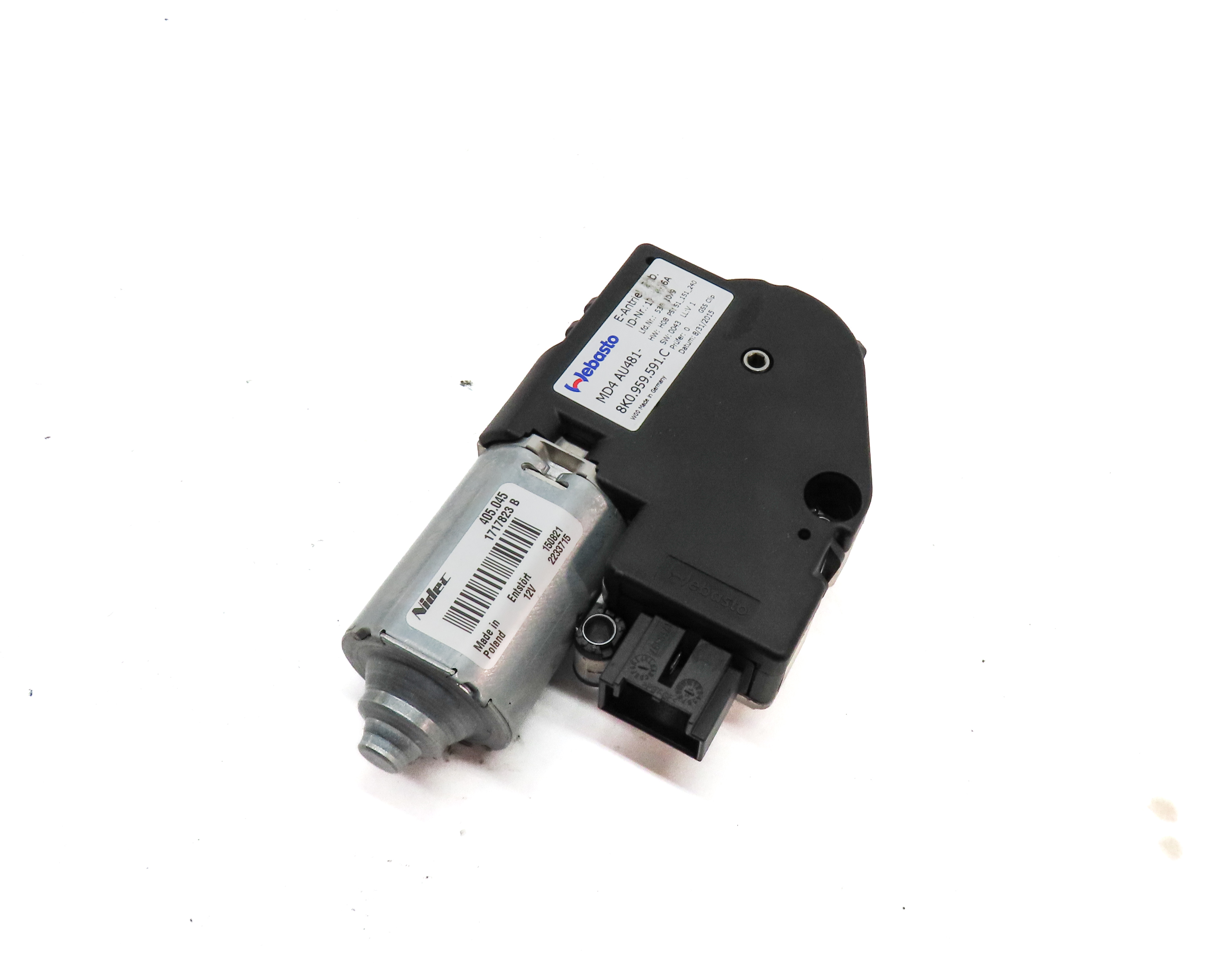 2015-2016 AUDI A4 ALLROAD S4 B8 8K SUNROOF SUN ROOF GLASS OPEN CLOSE DRIVE MOTOR — exact item pictured